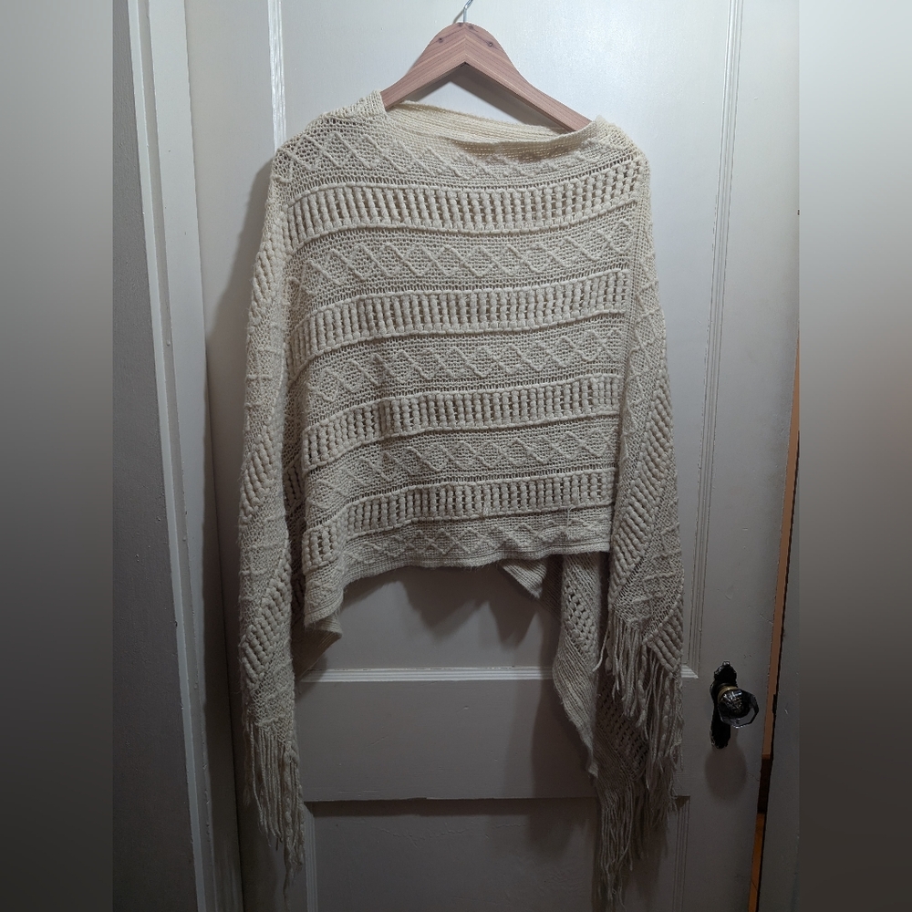 Cream Knit Women's Sweater